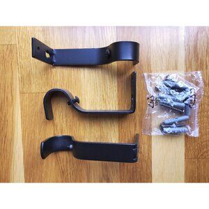 Curtain Rod Brackets - 36 Total (Box of 12 3 packs)